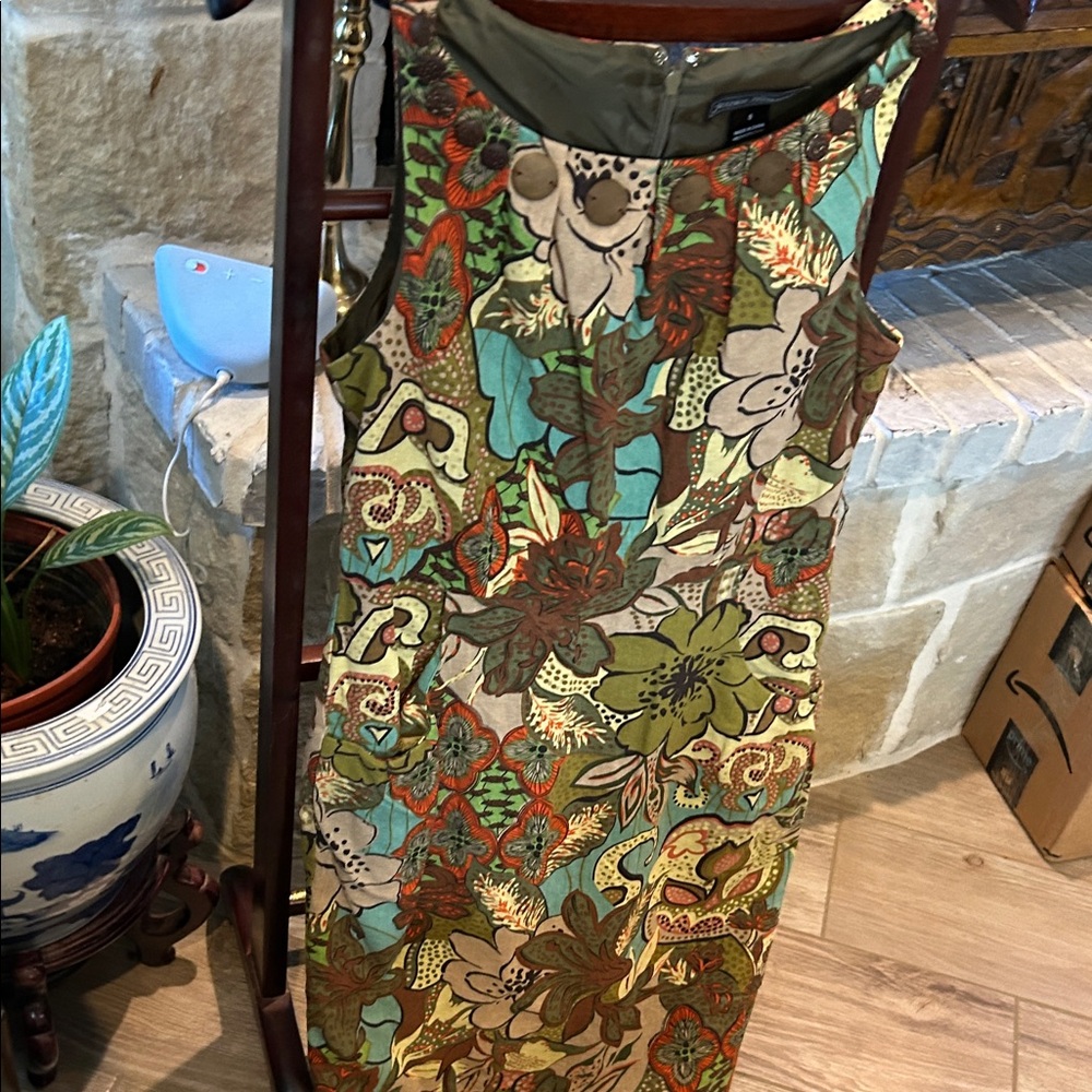 Jessica Howard Multicolor Floral Midi Dress